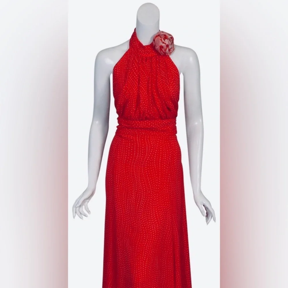 🍄 Stunning NWT formal authentic ESCADA gown w matching shoes!🍄 - Picture 3 of 15